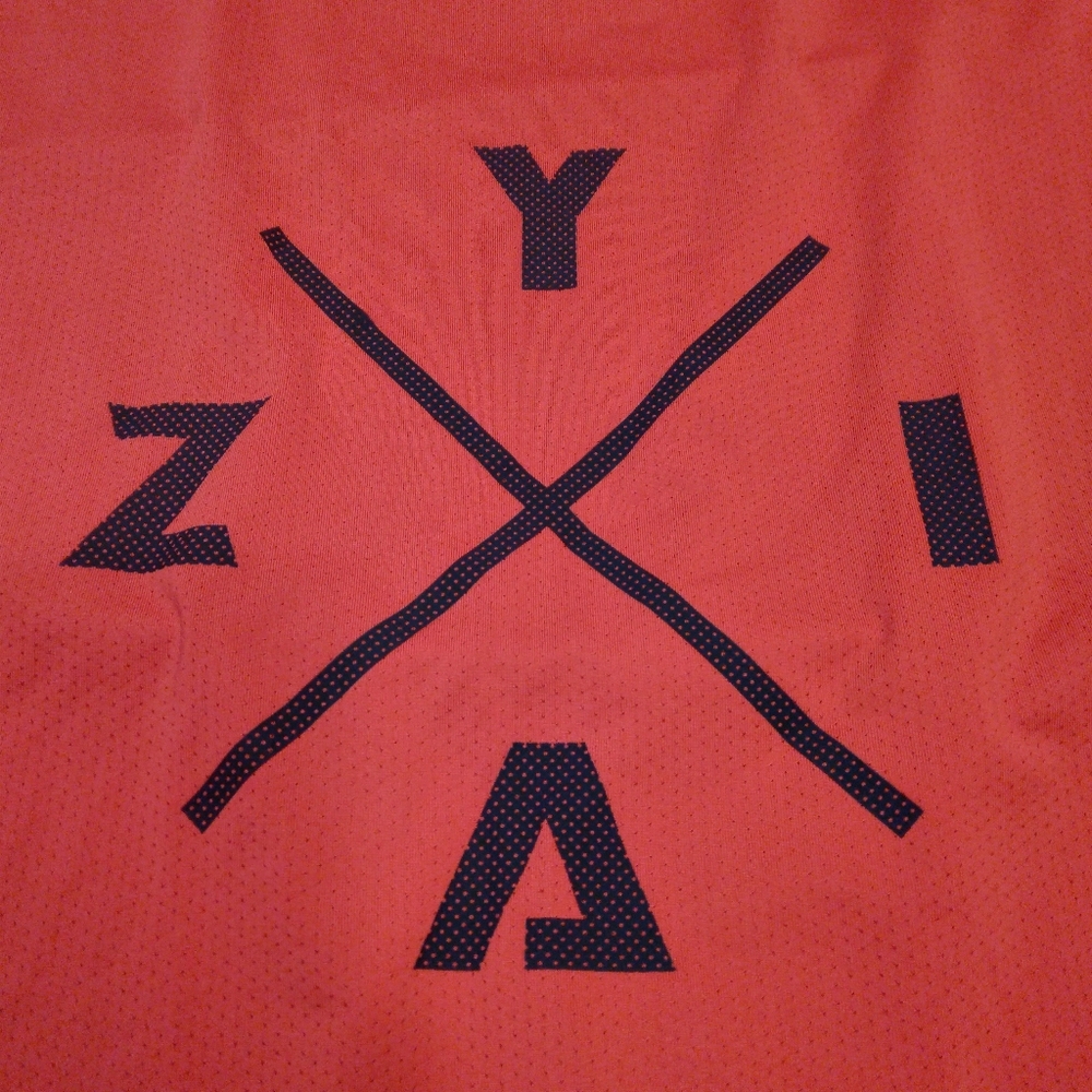 ZYIA Active breathable tshirt XXL pink navy - Picture 2 of 6